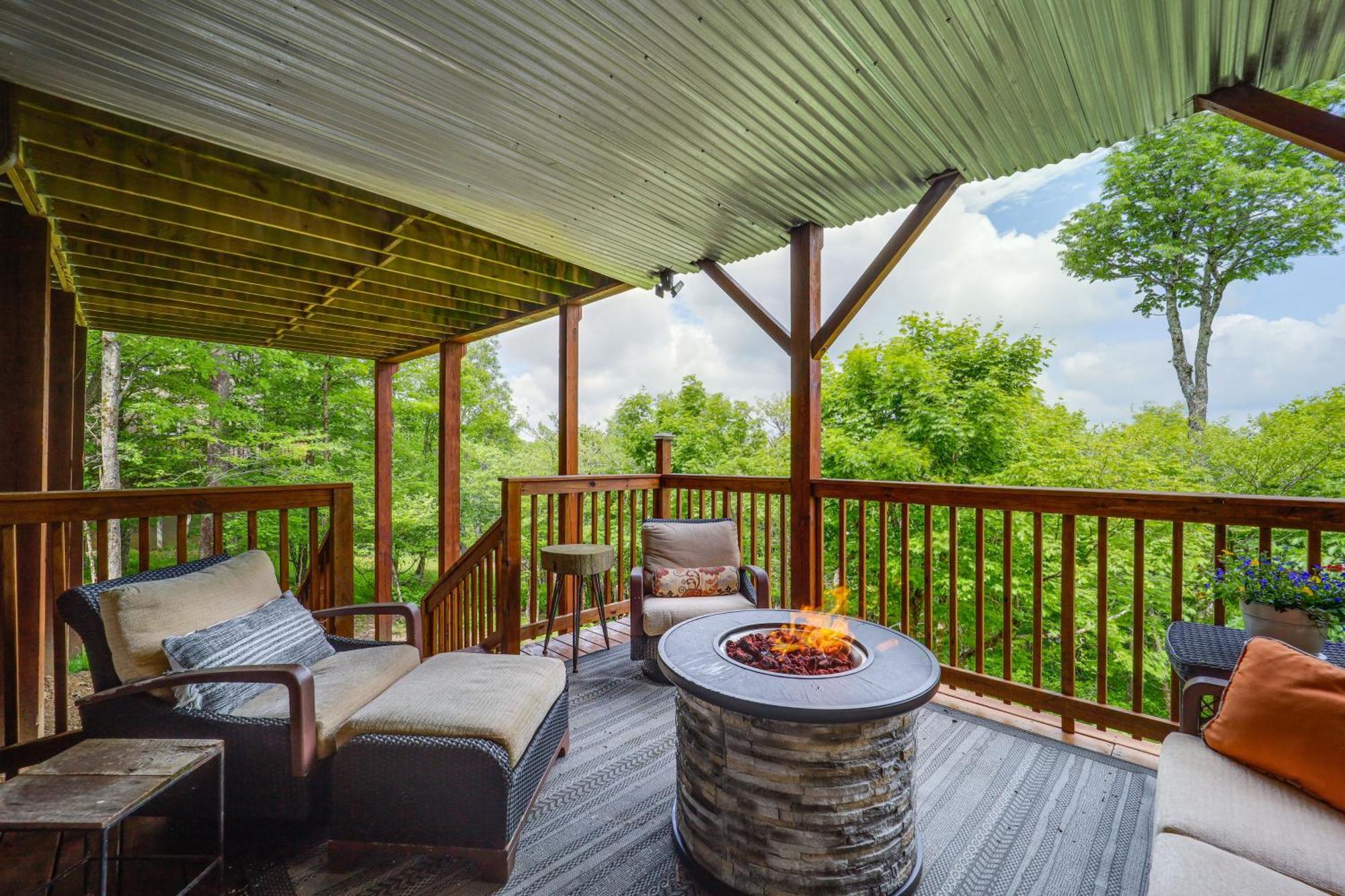 Beech Mountain Cabin With Deck And Grill Near Golf! Apartment Exterior photo